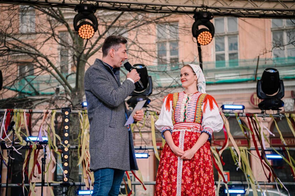 Program počas Bratislavských fašiangov 2023. Foto Lucia Benediková