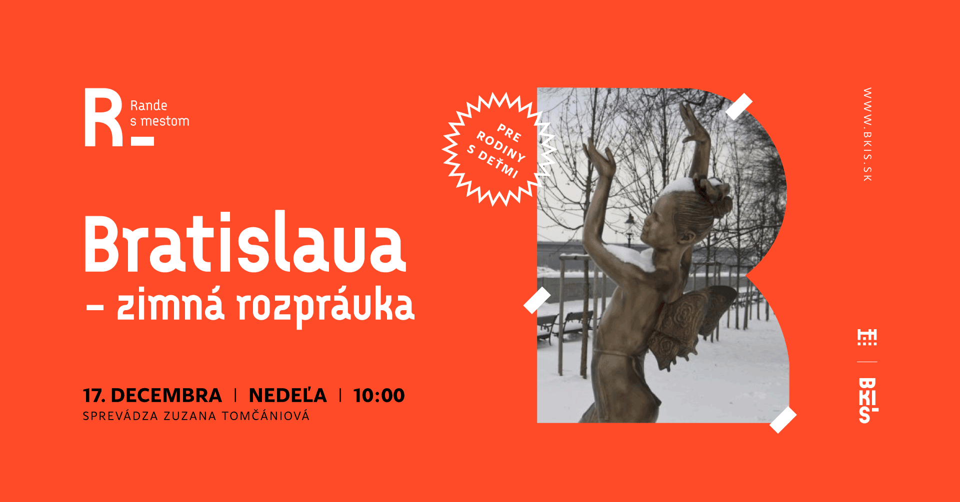 Rande s mestom pre rodiny s deťmi: Bratislava – zimná rozprávka