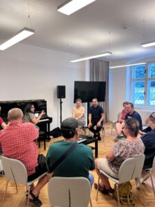 Dom hudby, zážitkový workshop. Tlmočník do slovenského posunkového jazyka