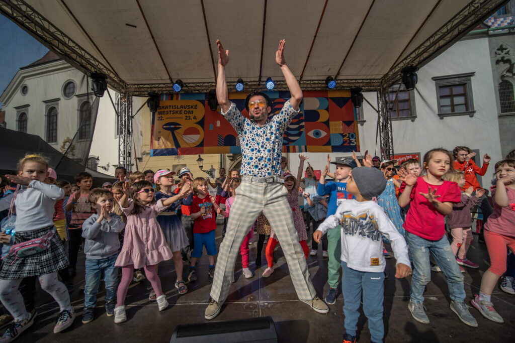 Tanečný workshop na Bratislavských mestských dňoch 2023