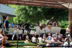 Sad Janka Kráľa, divadielko pre deti počas BKL