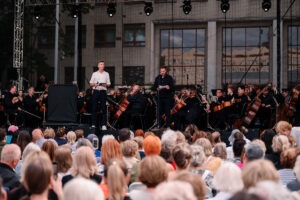 Finále pri fontáne - Slovenská filharmónia. Námestie slobody, Bratislavské kultúrne leto 2025