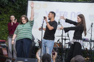 Večer na hradbách, koncert