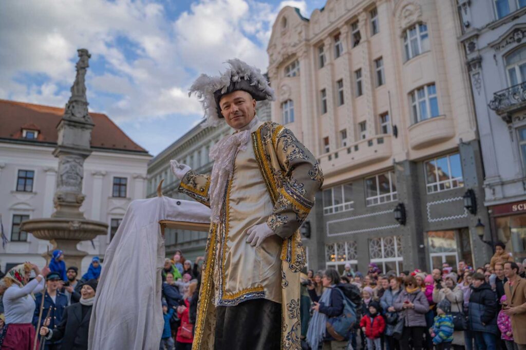 Bratislavské Fašiangy 2023 Hlavné námestie. Foto Adam Kováč