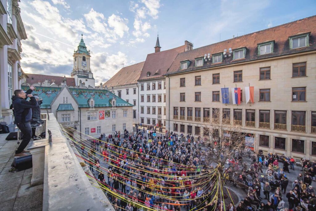 Bratislavské fašiangy 2023. Foto Adam Kováč