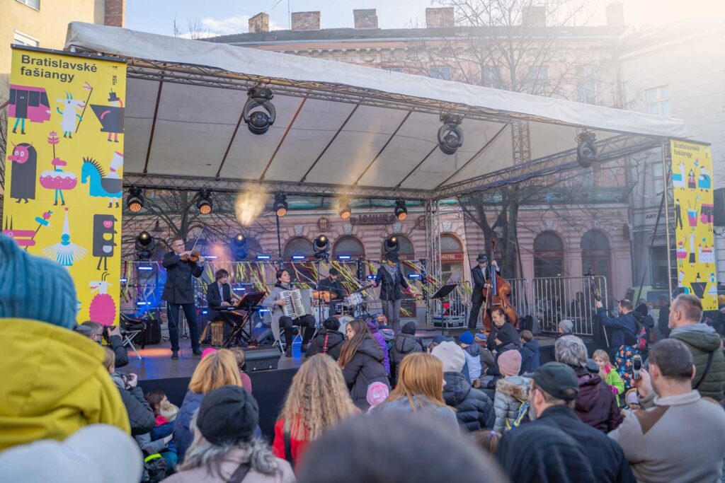Koncerty počas Bratislavských Fašiangov 2023. Foto Adam Kováč