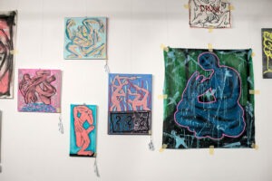 Výstava diel Kristiána Szabóoa na Bielej 6