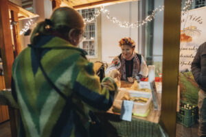 Festival mladého vína 2022 - stánky s jedlom a vínom