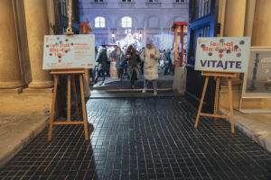 Festival mladého vína 2022 - uvítacie tabule