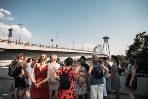 Počas Kurzu sprievodcov CR sa realizujú vychádzky po Bratislave