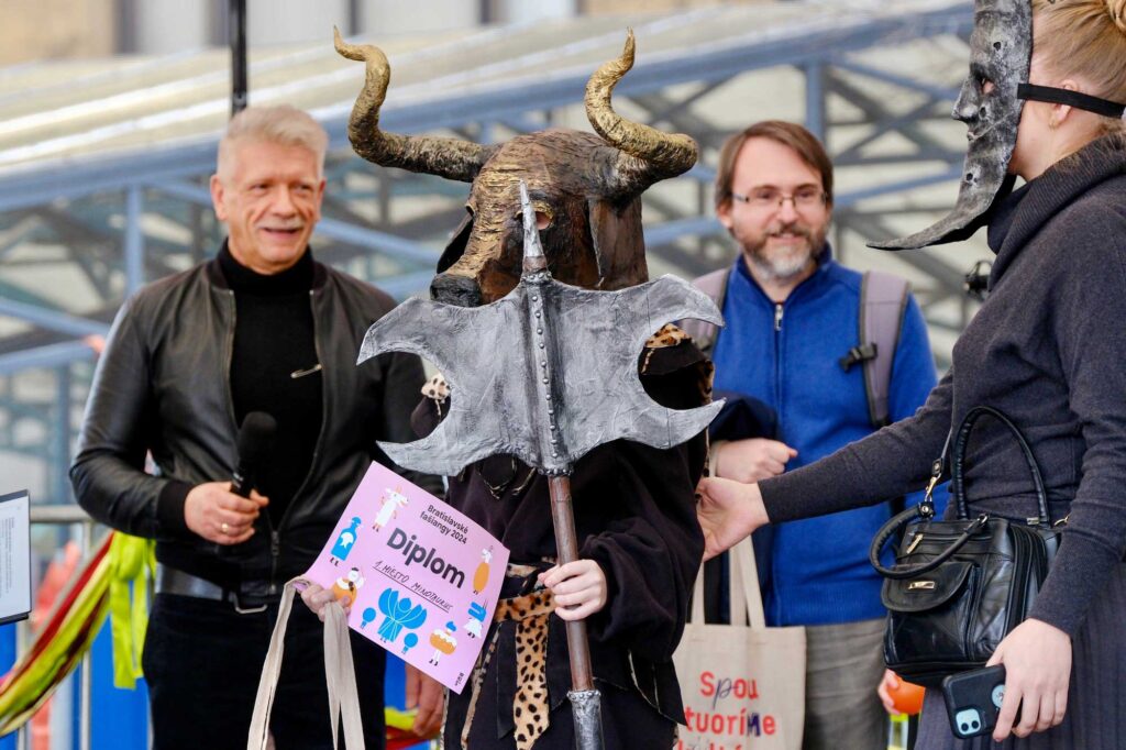 Bratislavské fašiangy 2024 - ocenenia za detské masky