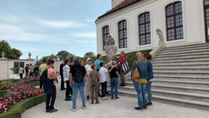 Rande s mestom pre nevidiacich, prehliadka Bratislavského hradu