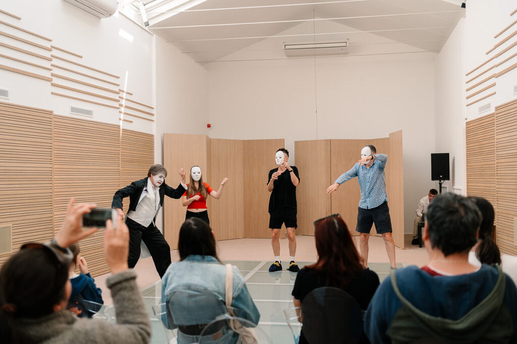 Otvorenie Domu hudby 21. 9. 2024, vystúpenie míma