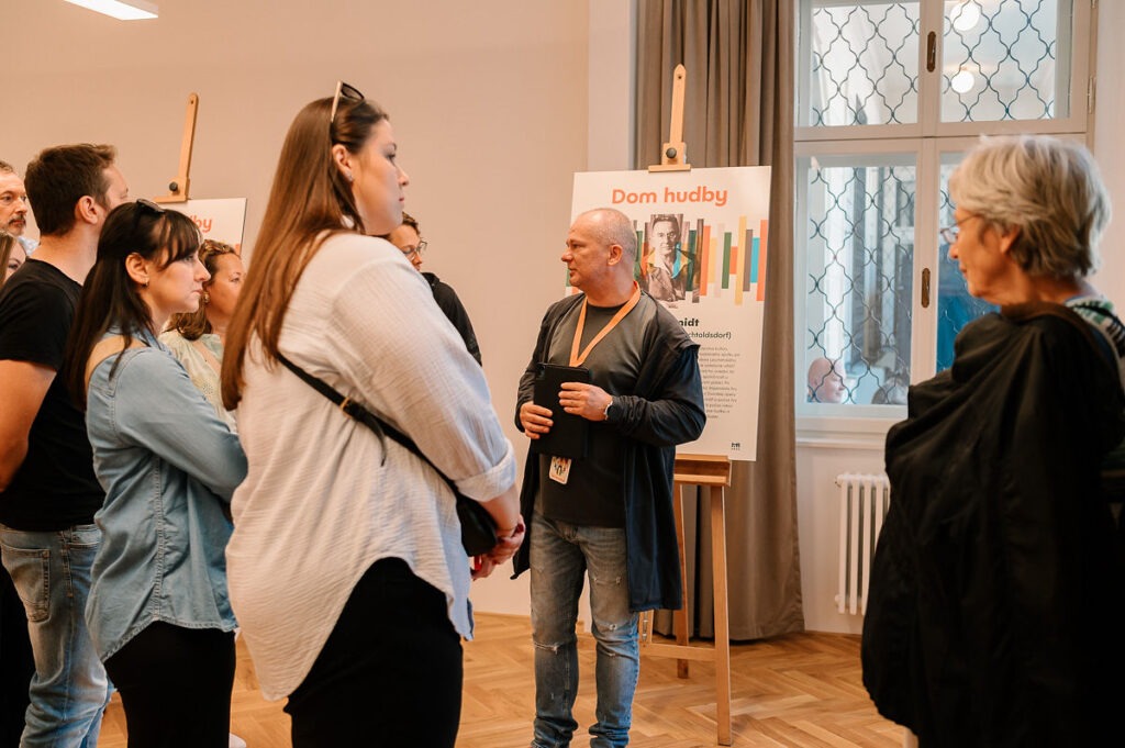 Otvorenie Domu hudby 21. 9. 2024, komentovaná prehliadka