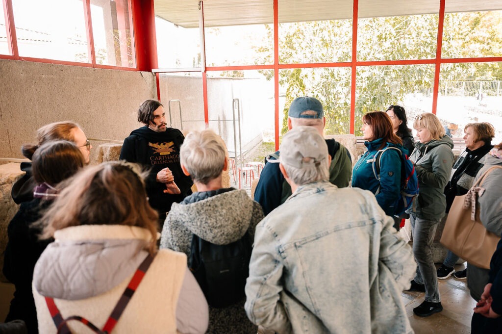 Rímske hry 2025, výklad v priestoroch expozície