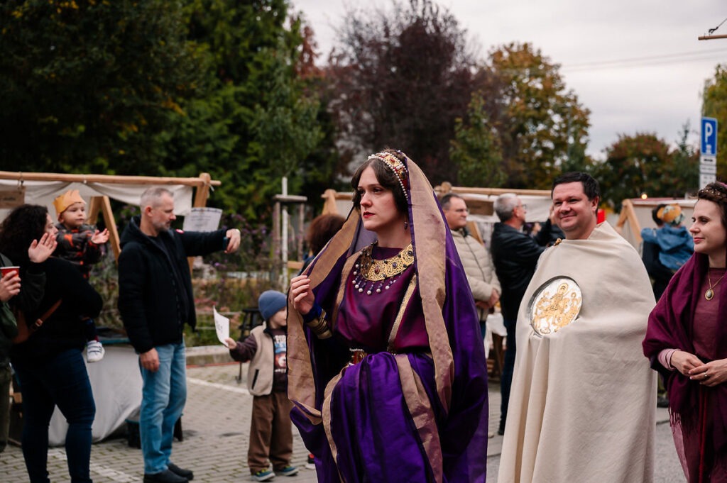 Rímske hry 2025, pochod rimanov s cisárovnou Eusebiou