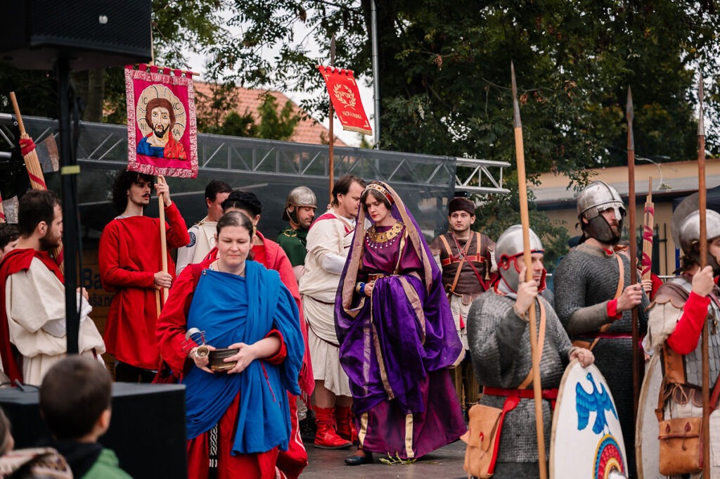 Rímske hry 2025, pochod rimanov