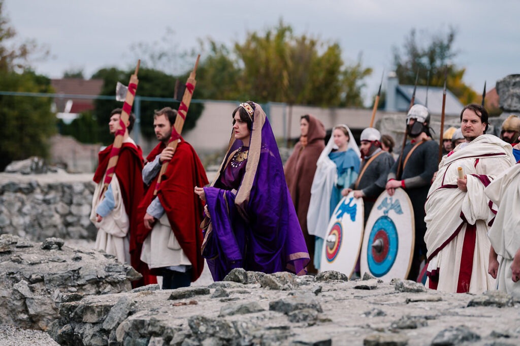 Rímske hry 2025, cisárovná Eusebia a rimania