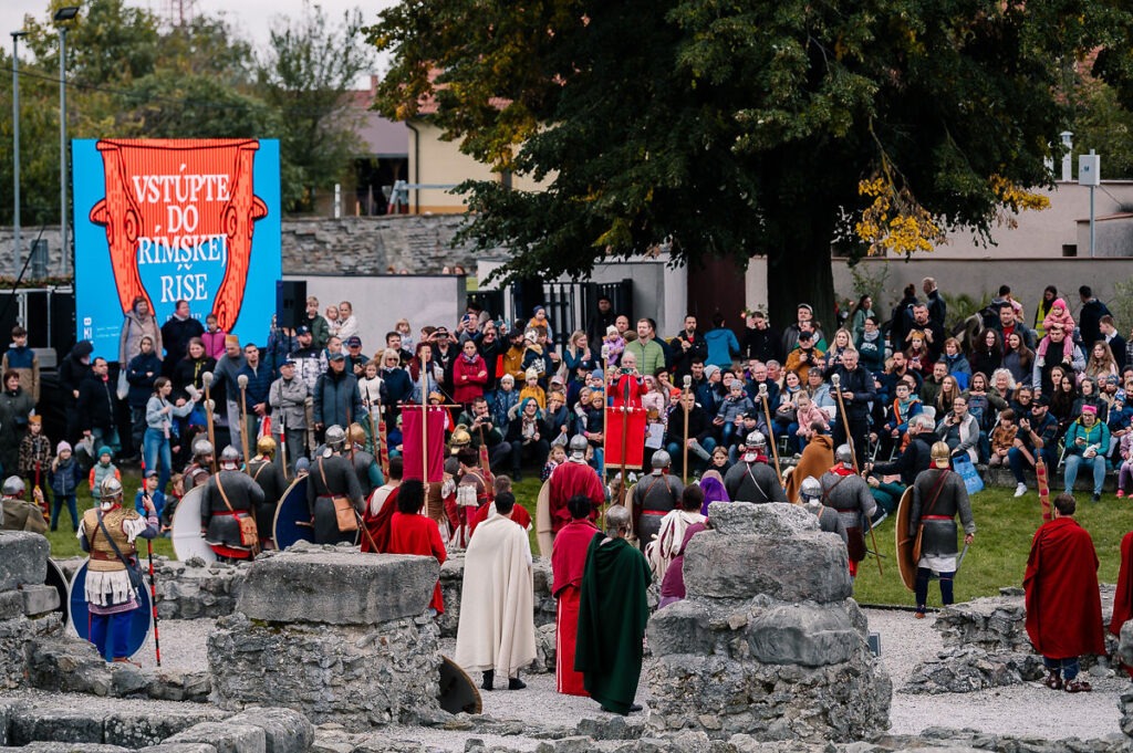 Rímske hry, Gerulata  plná návštevníkov a návštevníčiek