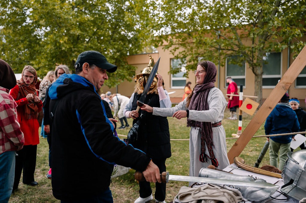 Rímske hry, prezentácie zbraní