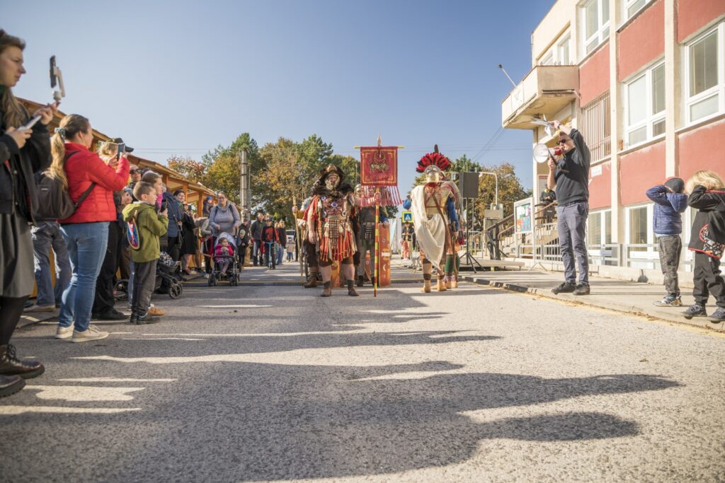 Rímske hry 2024, pochod rímskych legionárov