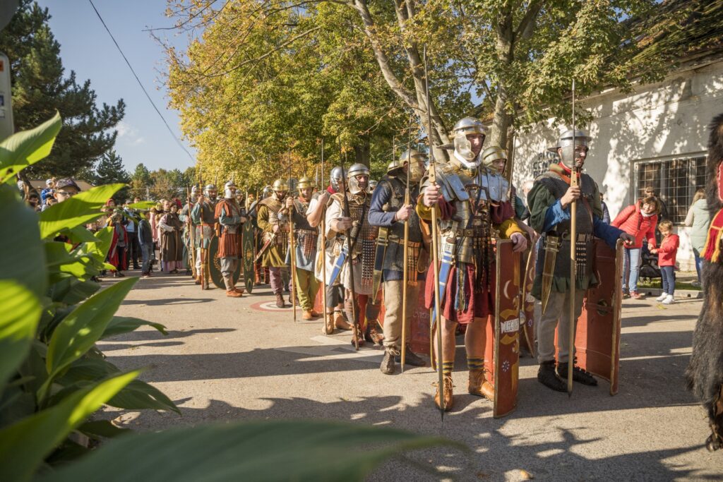 Rímske hry 2024, pochod legionárov