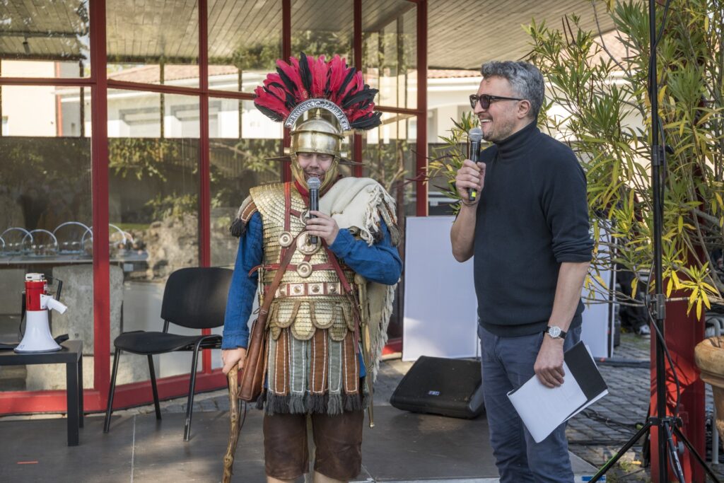 Rímske hry 2024, rozhovor s legionárom