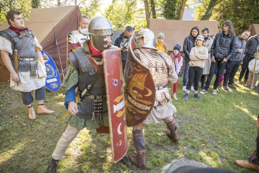 Rímske hry 2024, súboj vojakov rímskych légií