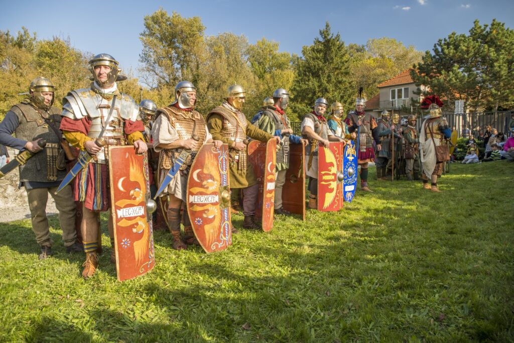 Rímske hry 2024, nástup vojakov rímskej légie