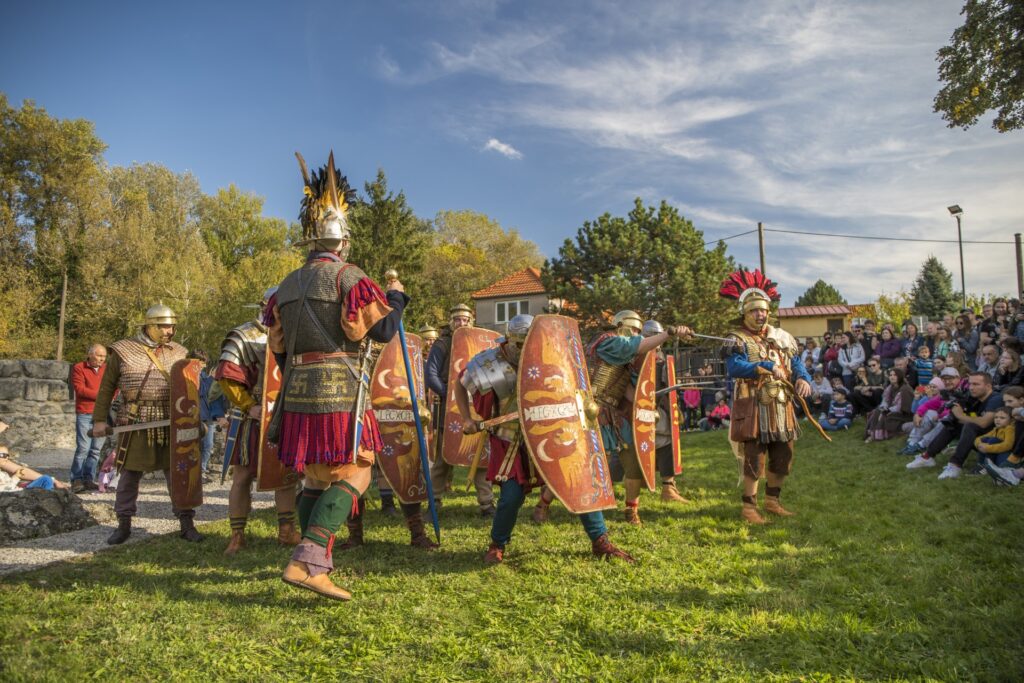 Rímske hry 2024, ukážka bojov rímskej légie