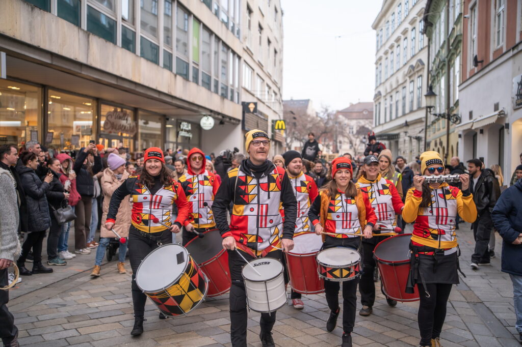 Maribondo, Fašiangový sprievod, foto Adam Kováč