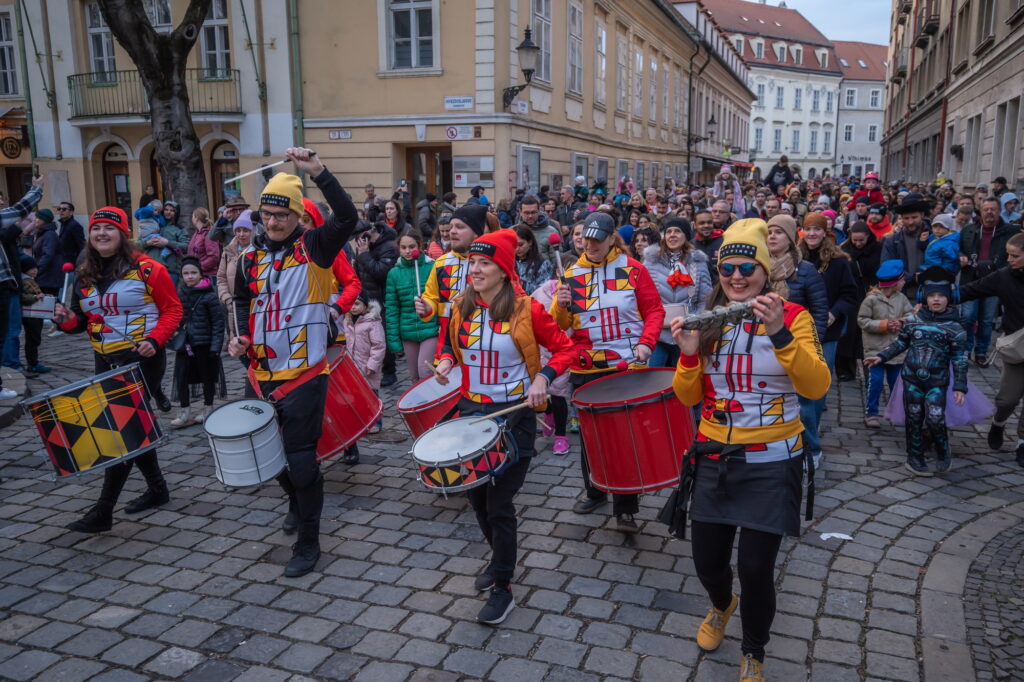 Maribondo, Fašiangový sprievod, foto Adam Kováč