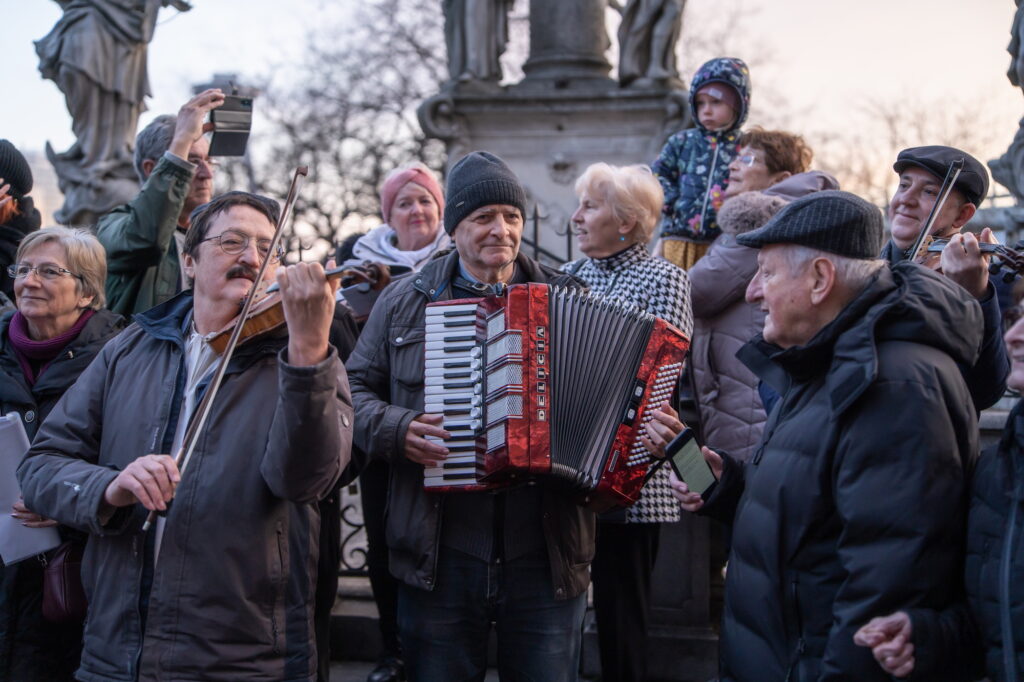 Veľký fašiangový sprievod, foto Adam Kováč