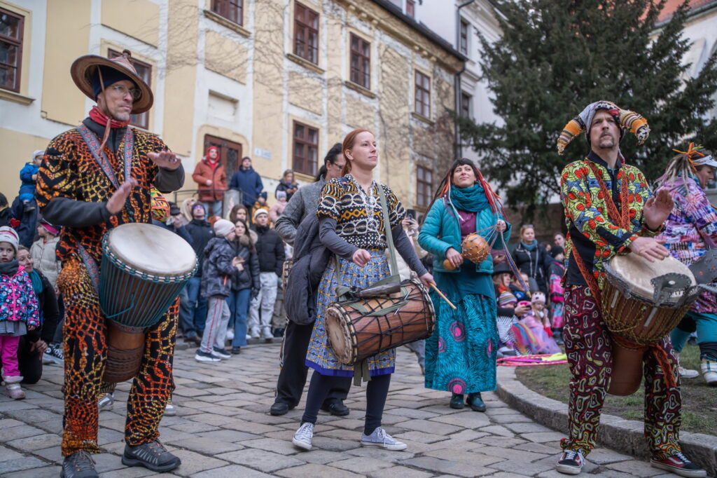 Veľký fašiangový sprievod, foto Adam Kováč