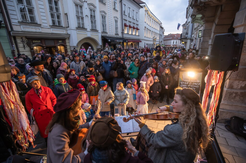 Paper Moon Trio počas Bratislavských fašiangov 2025
