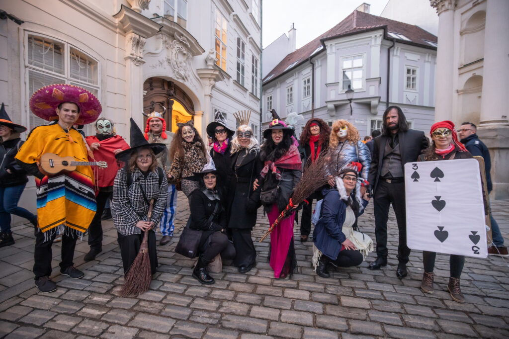 Veľký fašiangový sprievod - masky, foto Adam Kováč
