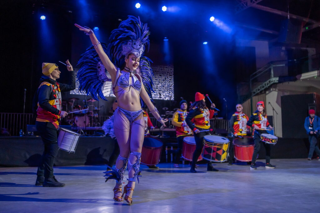Tanečný latino karneval počas Bratislavských fašiangov 2025