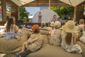 BKL 2024, Nedeľná desiata v Sade Janka Kráľa. Foto M. Kotuľa