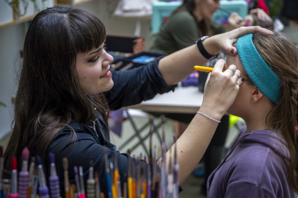 Bratislavské fašiangy 2025, Maľovanie na tvár