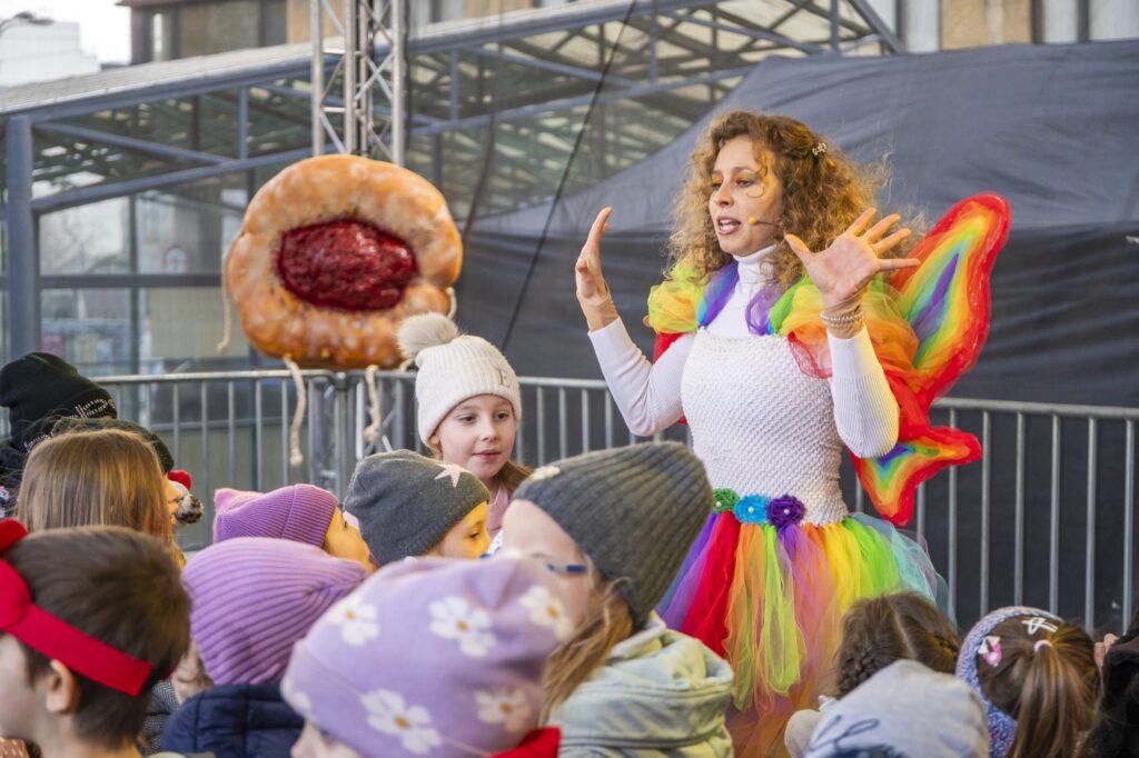 Víla Tinti Linti: Farebný koncert víly Tinti Linti, Bratislavské fašiangy 2025