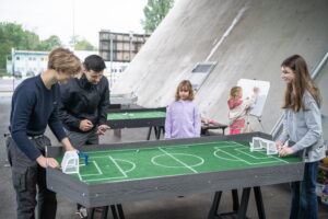 Cvičko počas BMD 2025, cvičiace deti