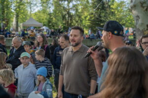 Primátor Bratislavy Matúš Vallo počas BMD 2025