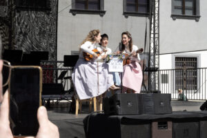 Paper Moon Trio vystupuje počas BMD 2025