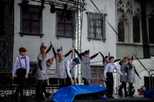 Tanečné vystúpenie ZUŠ počas BMD