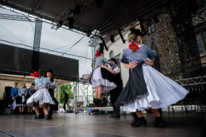 Tanečné vystúpenie ZUŠ počas BMD