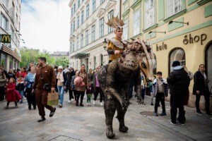 Dračí jazdci prechádzajú Starým Mestom, BMD 2025