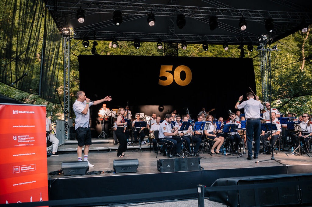 50. ročník Bratislavského kultúrneho leta, Otvárací koncert na Železnej studničke, Orchester MV SR