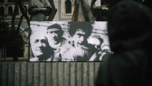 Inštalácia pri príležitosti výročia vzniku Slovenského štátu