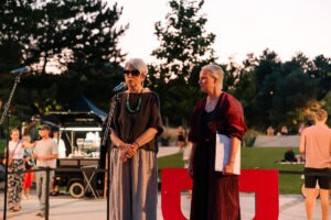 Katarína Hulíková, riaditeľka BKIS a Jana Vargová