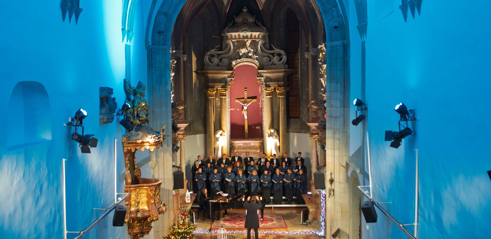 Cantica Istropolitana vystupuje v Koncertnej sieni Klarisky